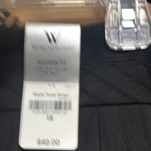 New worthington black slacks